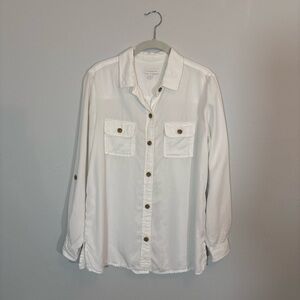 White Button Down Shirt